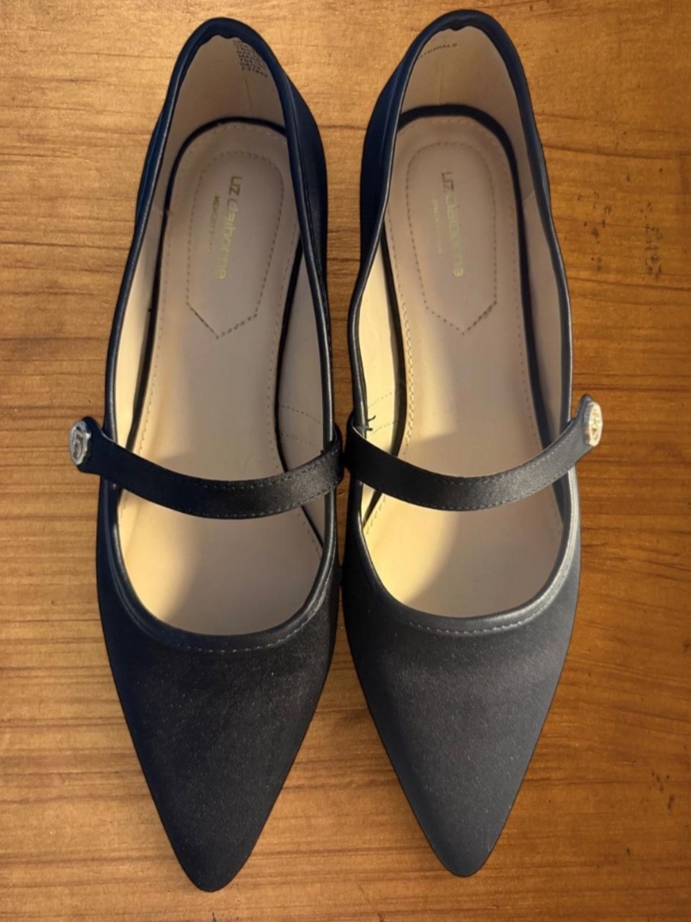 Black Liz Claiborne Mary Jane Flats